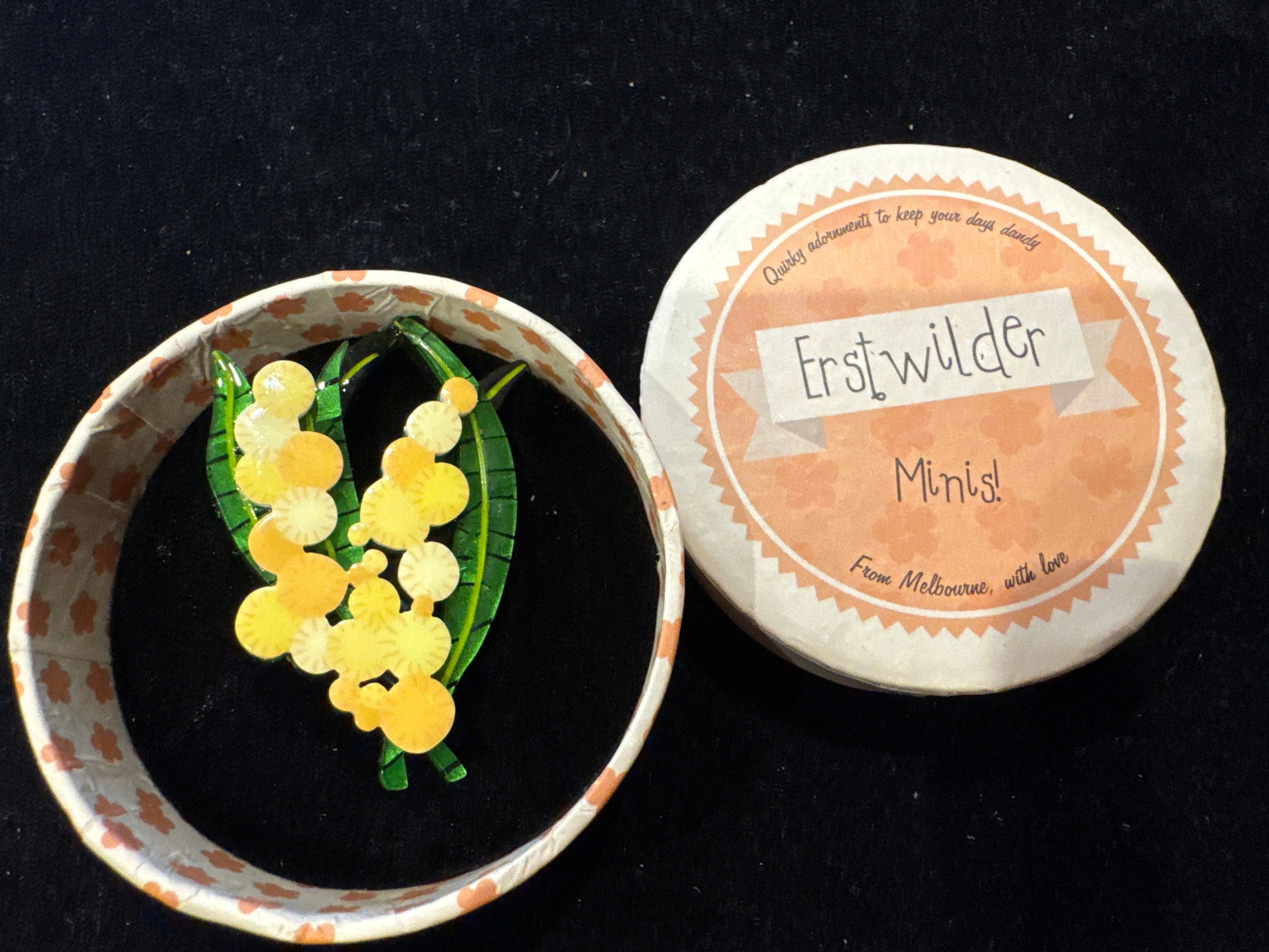 ERSTWILDER MINIS -WOVEN WATTLE- RETIRED
