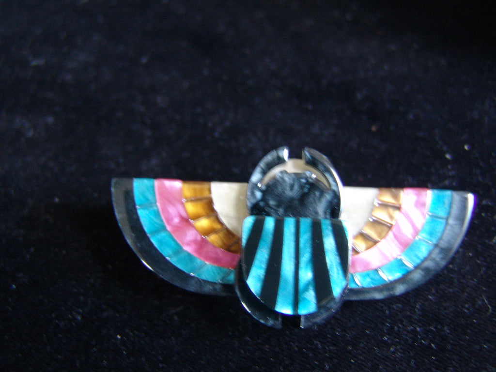 ERSTWILDER UNTAMED ELEGANCE - REGAL INTRIGUE -  RESIN BROOCH