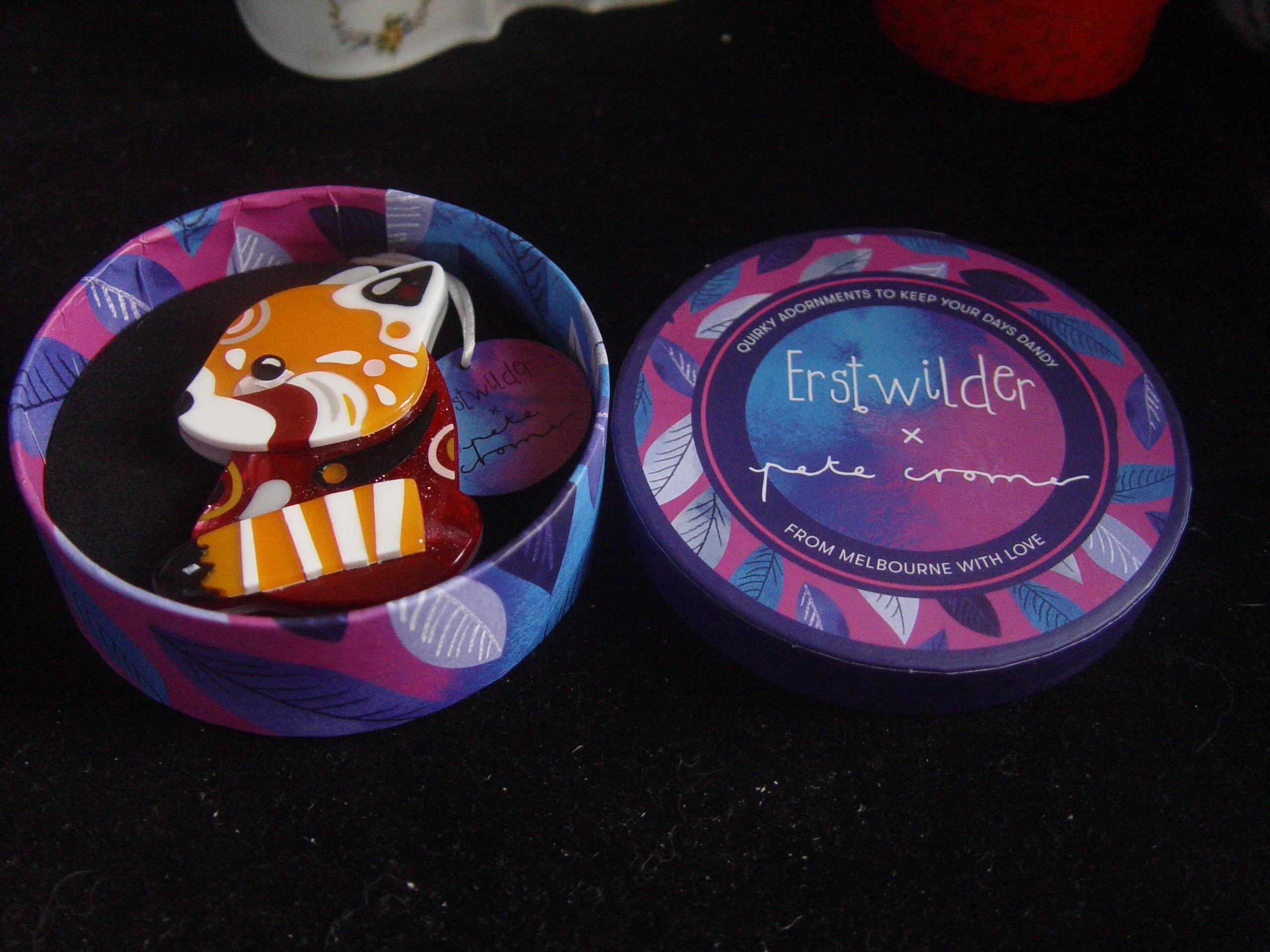 ERSTWILDER PETE CROMER - THE RAKISH RED PANDA - RETIRED