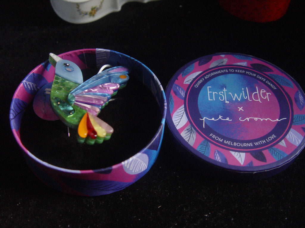 ERSTWILDER PETE CROMER - THE HARDWORKING HUMMINGBIRD - RETIRED