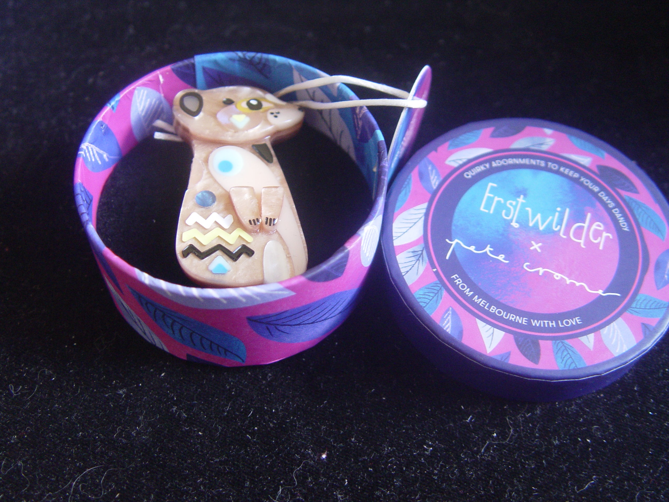 ERSTWILDER PETE CROMER - THE MASTERFUL MEERKAT MINIATURE- RETIRED
