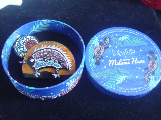 ERSTWILDER ART OF MELANIE HAVA - THE ECHIDNA 'GUMBIYAN'- RETIRED