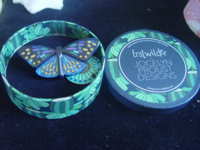 ERSTWILDER ART OF MELANIE HAVA - THE BUTTERFLY 'GUNGGAMBURRA' - RETIRED