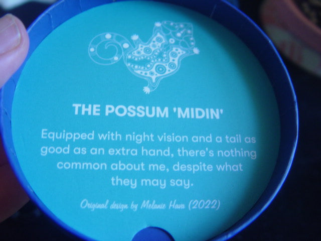 ERSTWILDER THE ART OF MELANIE HAVA - THE POSSUM 'MIDIN' - RETIRED