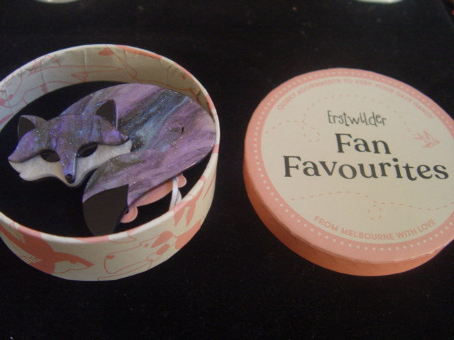 ERSTWILDER FAN FAVOURITE - SAFFRON THE SLEEPING FOX - RETIRED