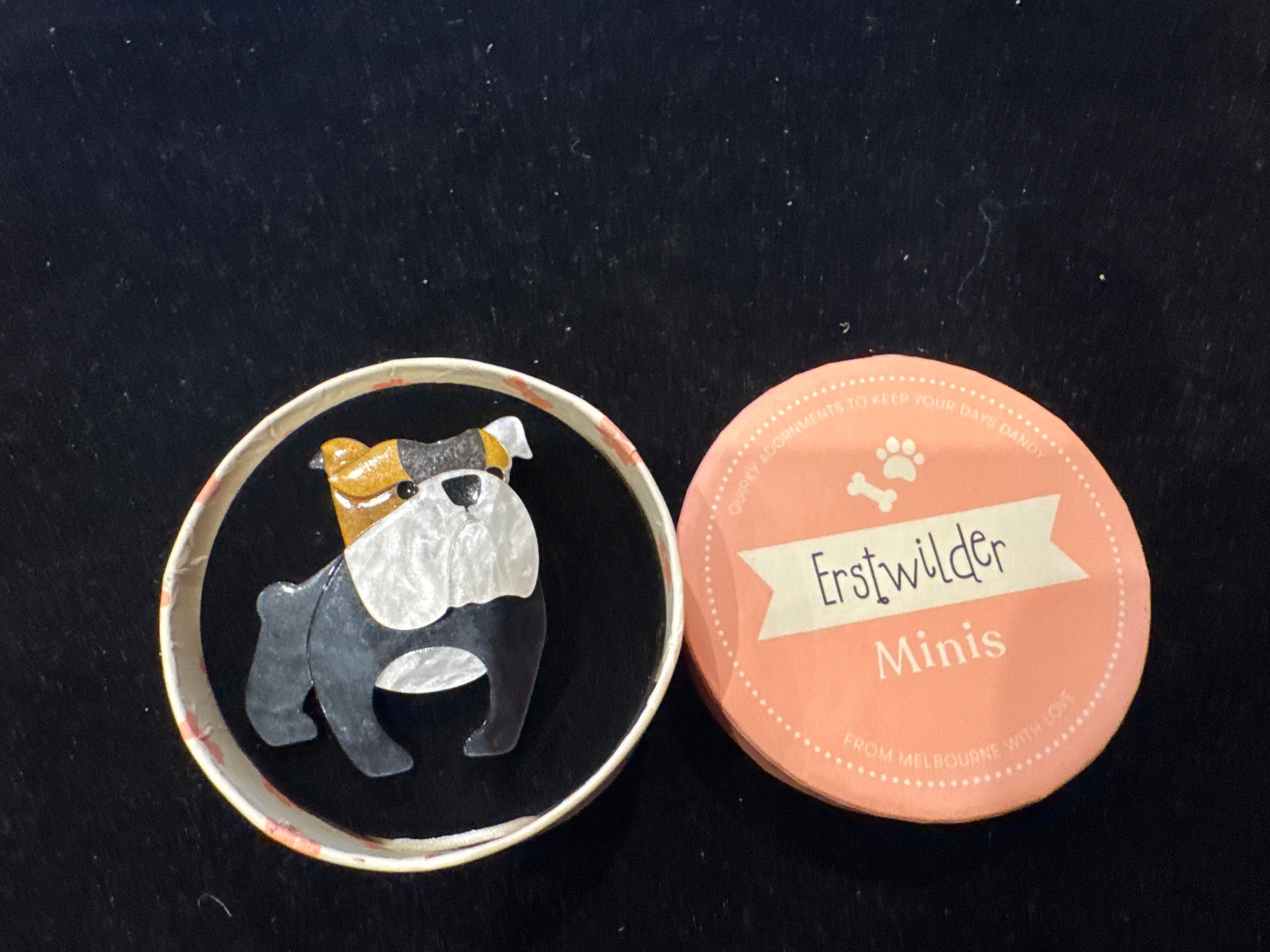 ERSTWILDER MINIS -BOOF BULLDOG- RETIRED