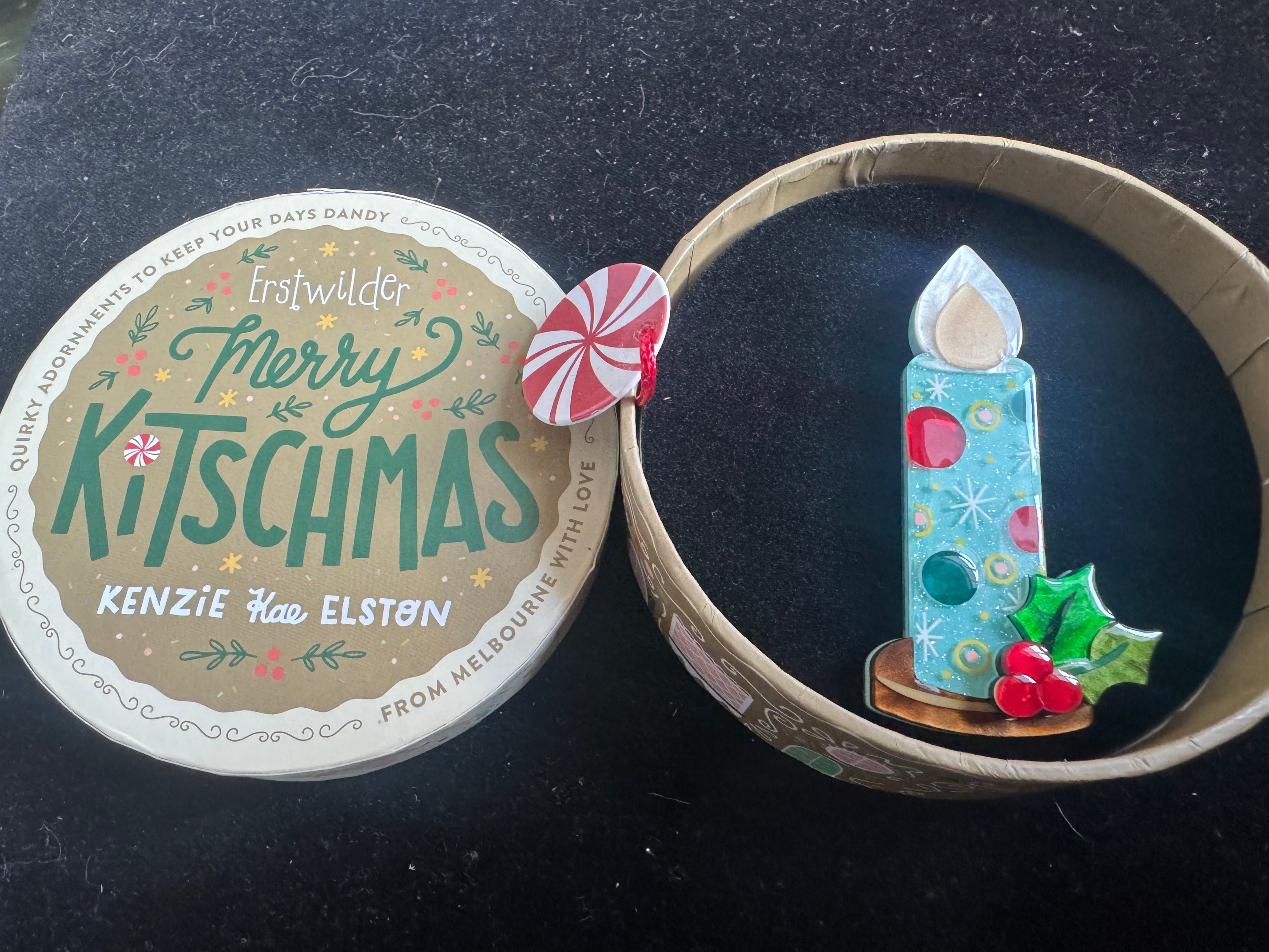 ERSTWILDER MERRY KITSCHMAS - THE LIGHT OF JOY - RETIRED