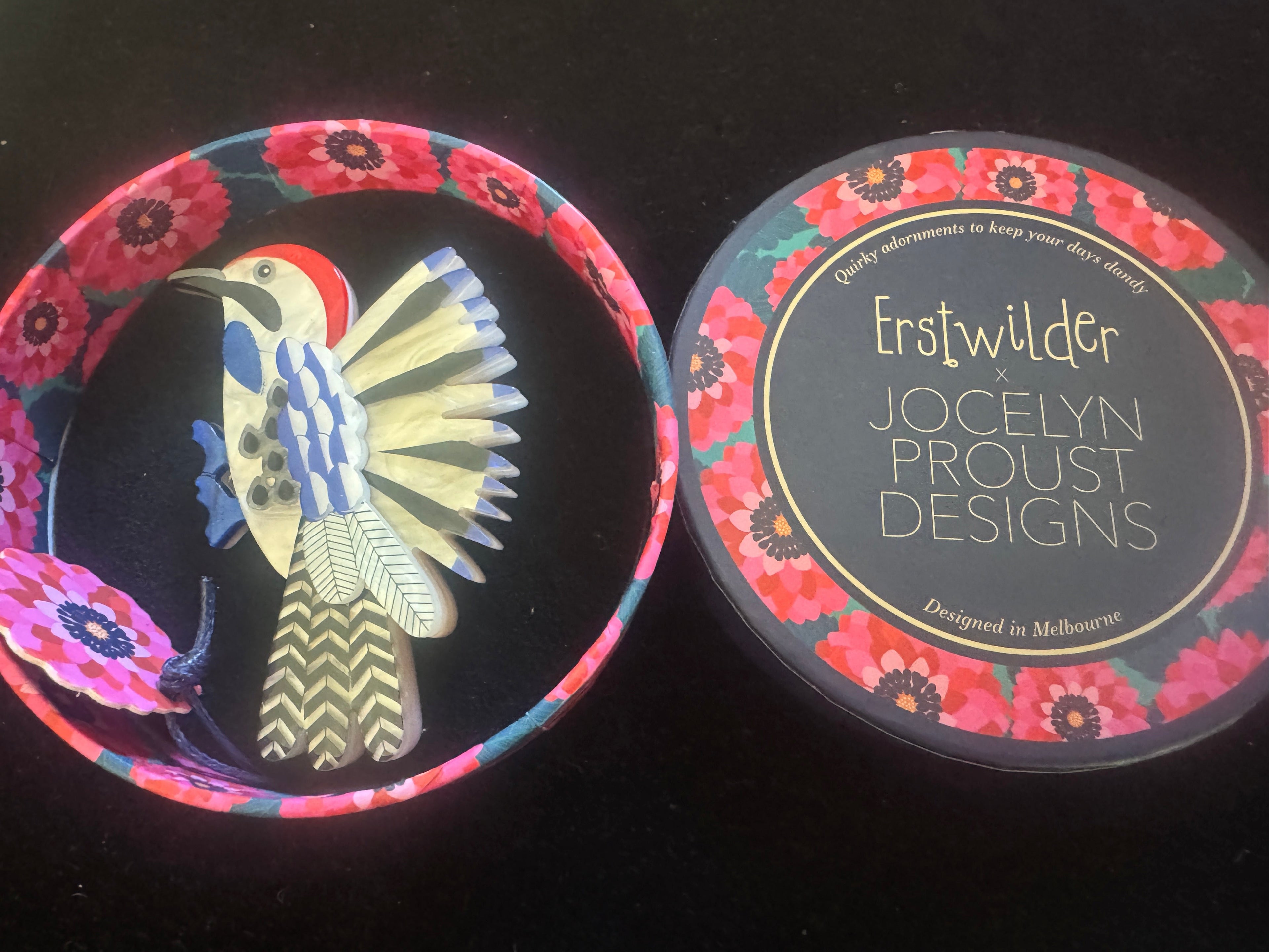 ERSTWILDER JOCELYN PROUST - WONDROUS WOODPECKER - RETIRED