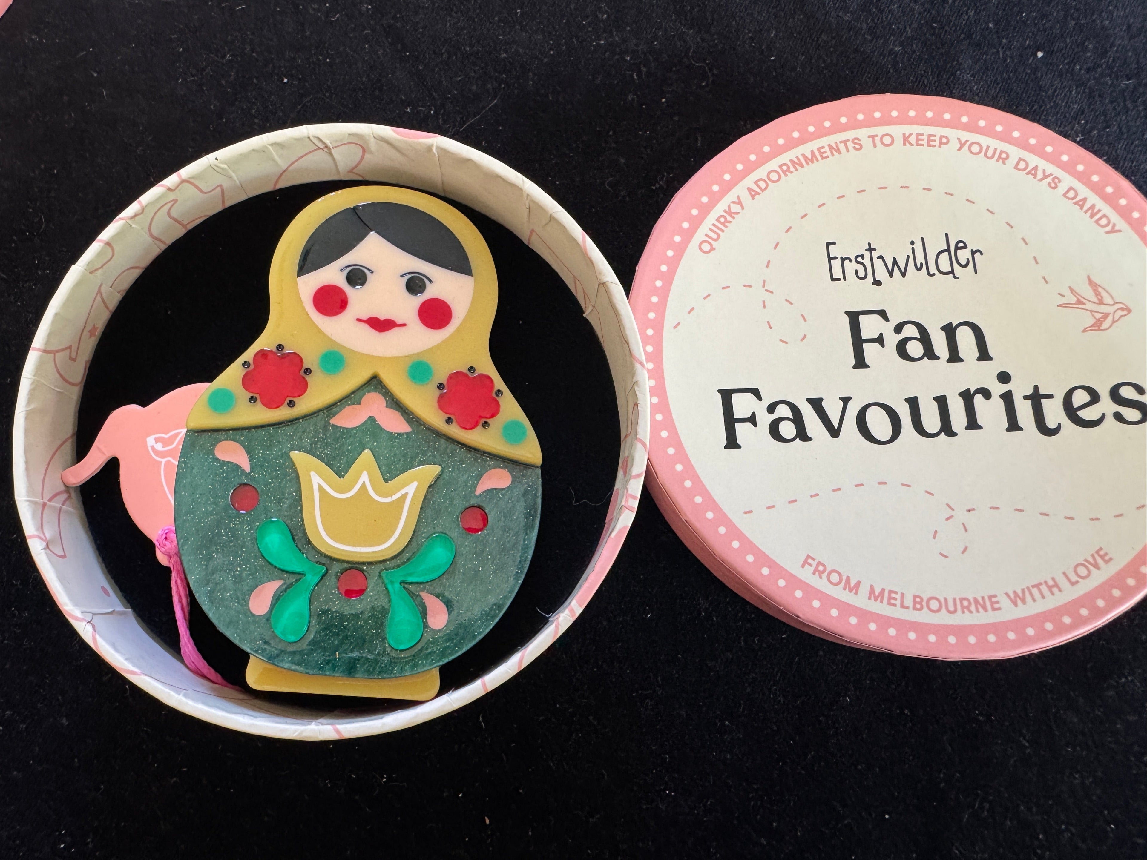 ERSTWILDER FAN FAVOURITE - MATRYOSHKA MEMORIES TOY- RETIRED