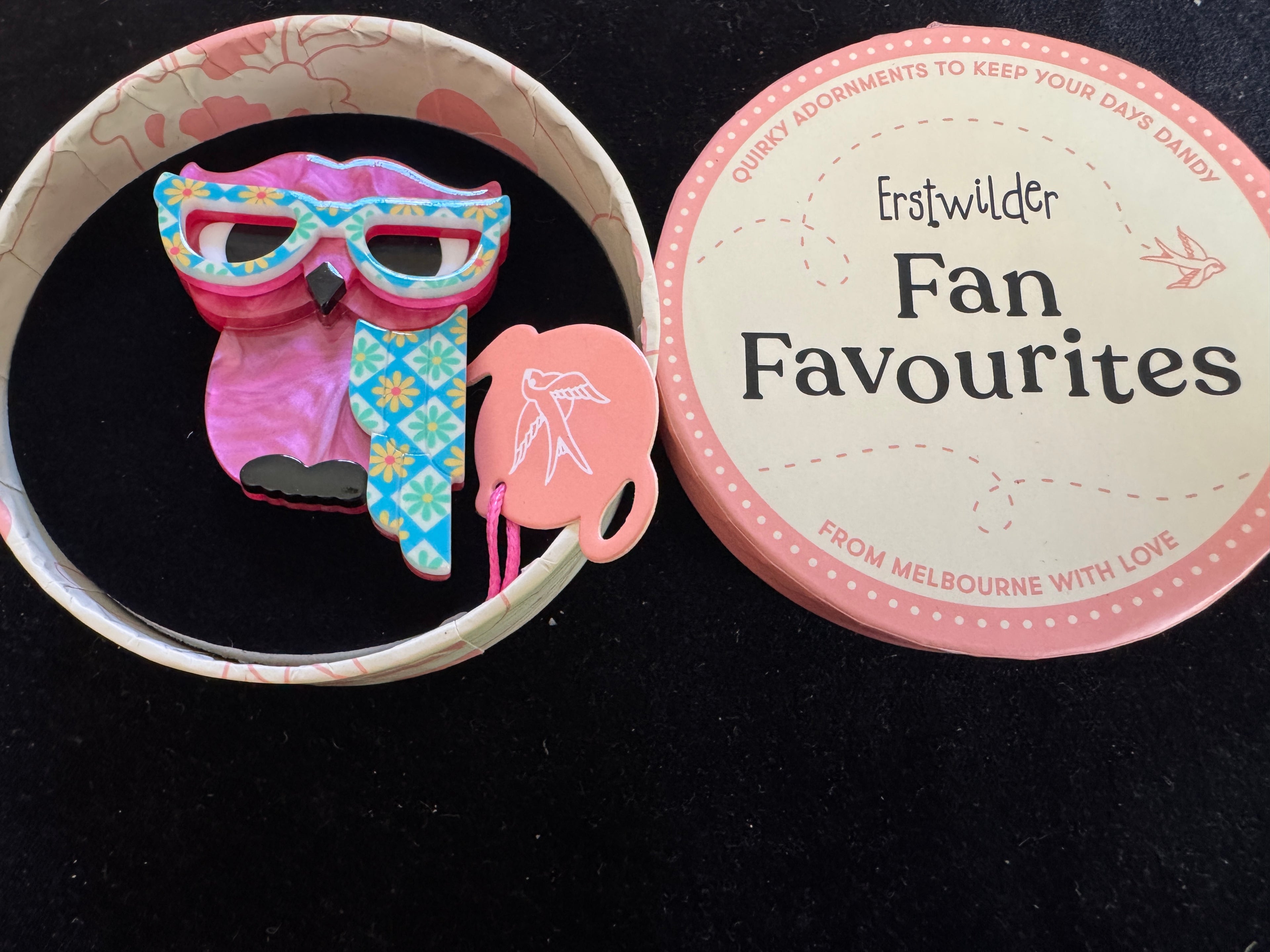 ERSTWILDER FAN FAVOURITE - WALDO THE WACKY WISE OWL- RETIRED