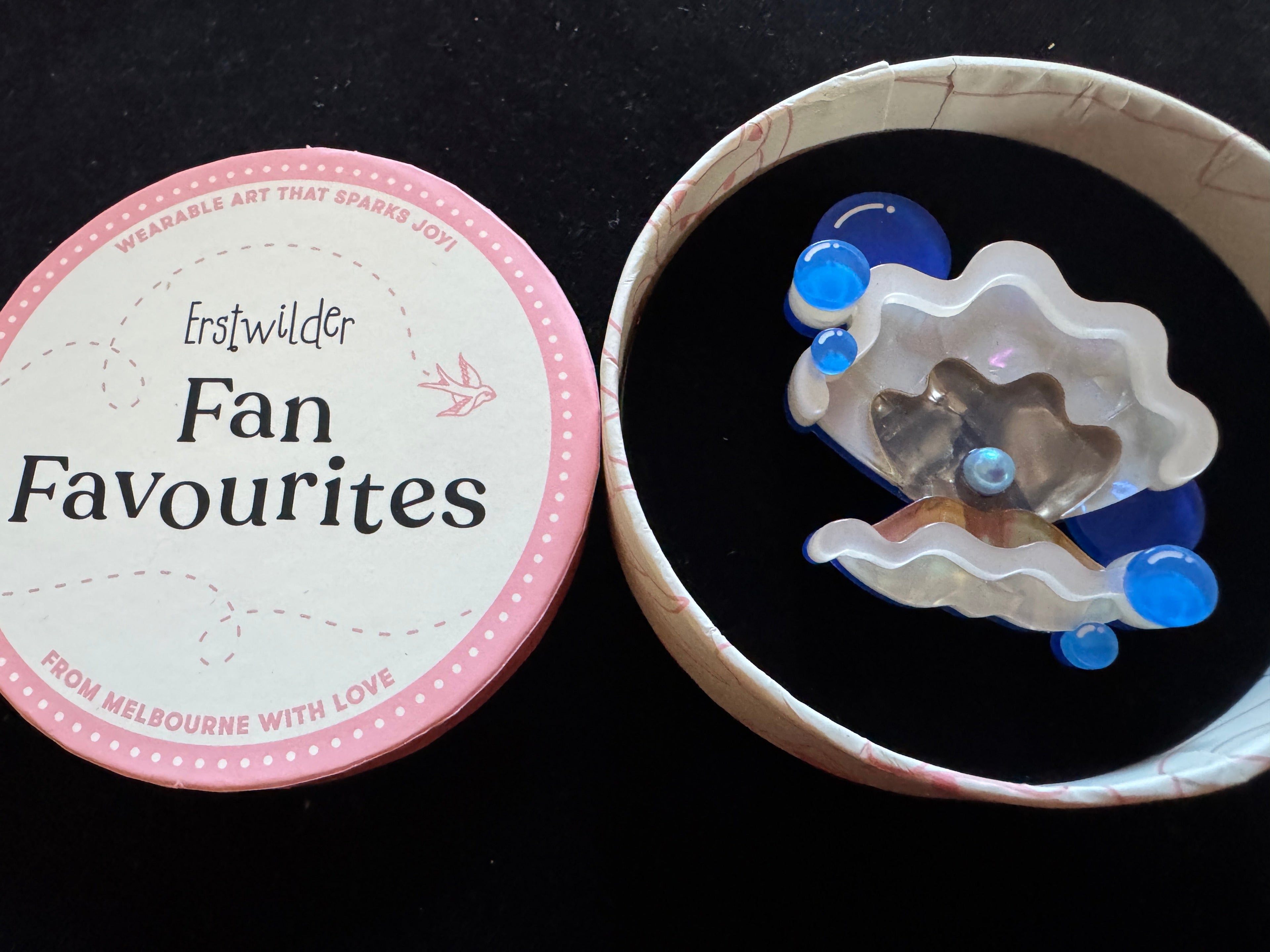 ERSTWILDER FAN FAVOURITES 2026 -TREASURE WITHIN - RESIN BROOCH